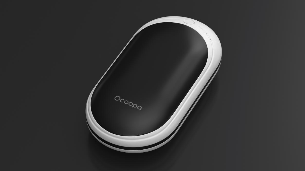 3D Electric Hand Warmer Ocoopa Black model