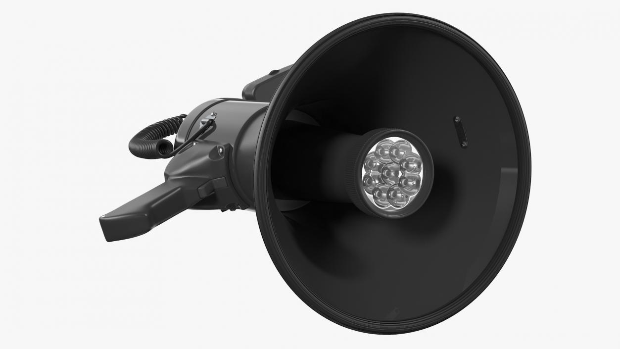 3D model Megaphone Handheld Loudspeaker