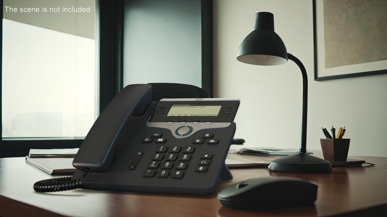 3D model Modern Cisco Office Desk Phone