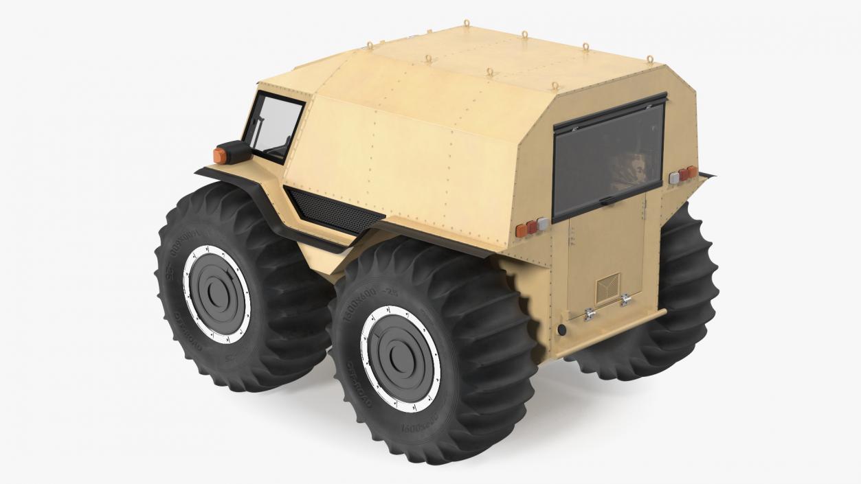 Amphibious Off Road Vehicle 3D