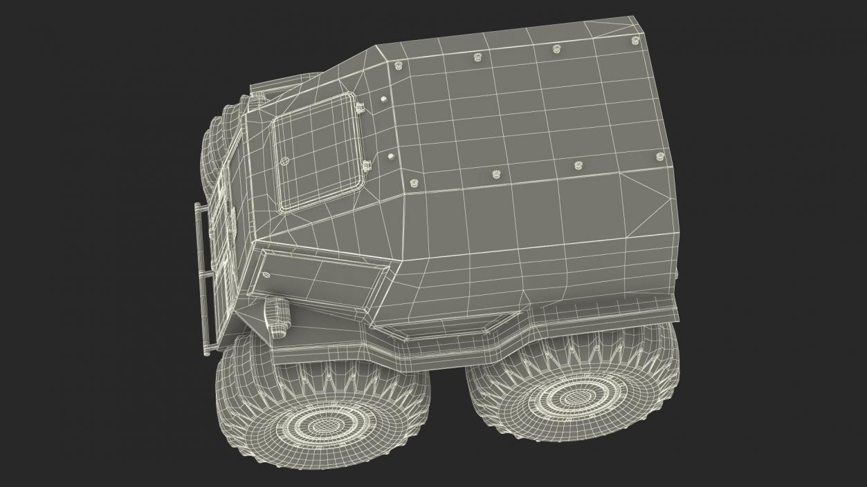 Amphibious Off Road Vehicle 3D