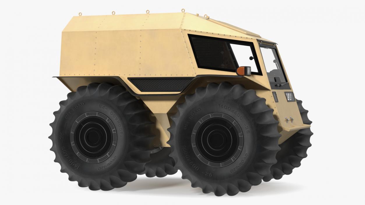 Amphibious Off Road Vehicle 3D