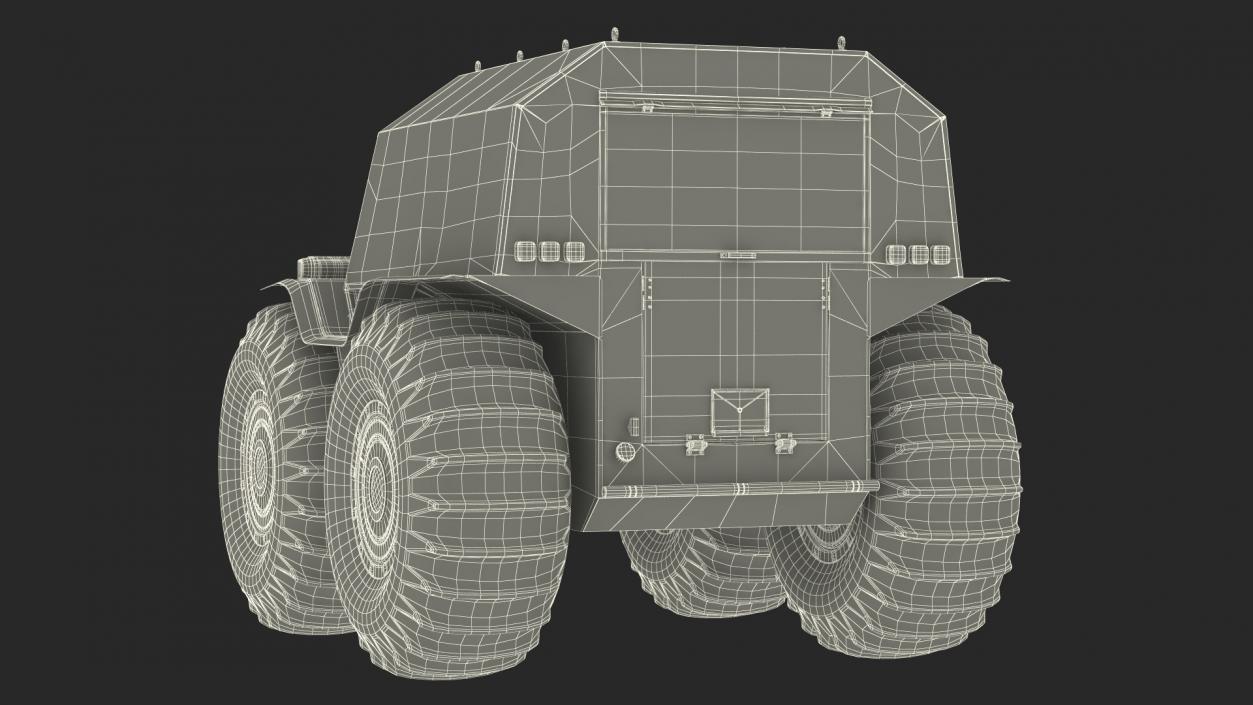 Amphibious Off Road Vehicle 3D