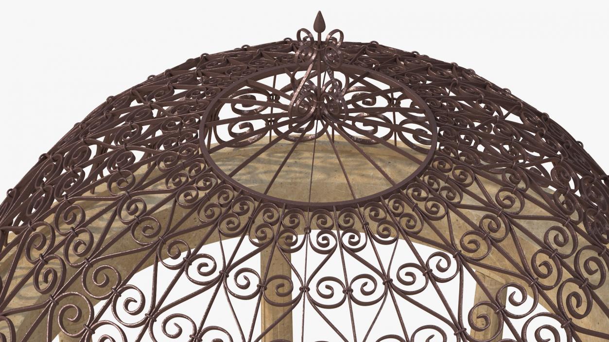 Stone Gazebo 3D