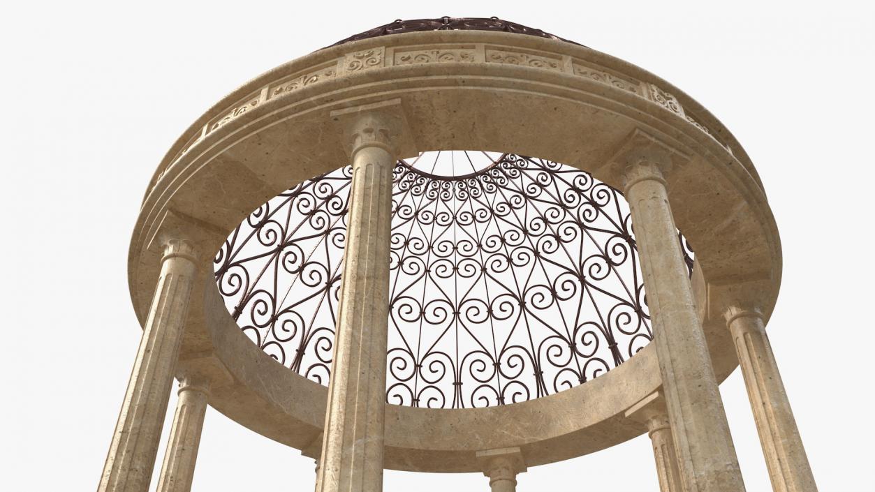 Stone Gazebo 3D