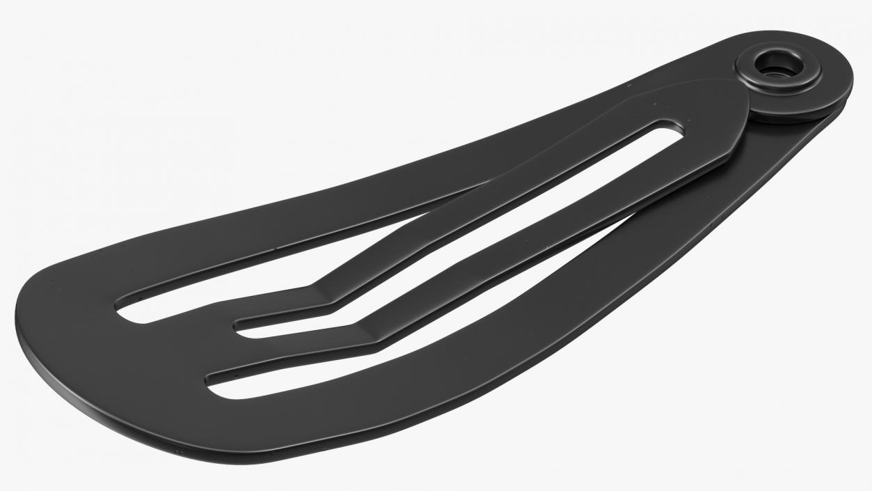 Hairpin Set Black 3D