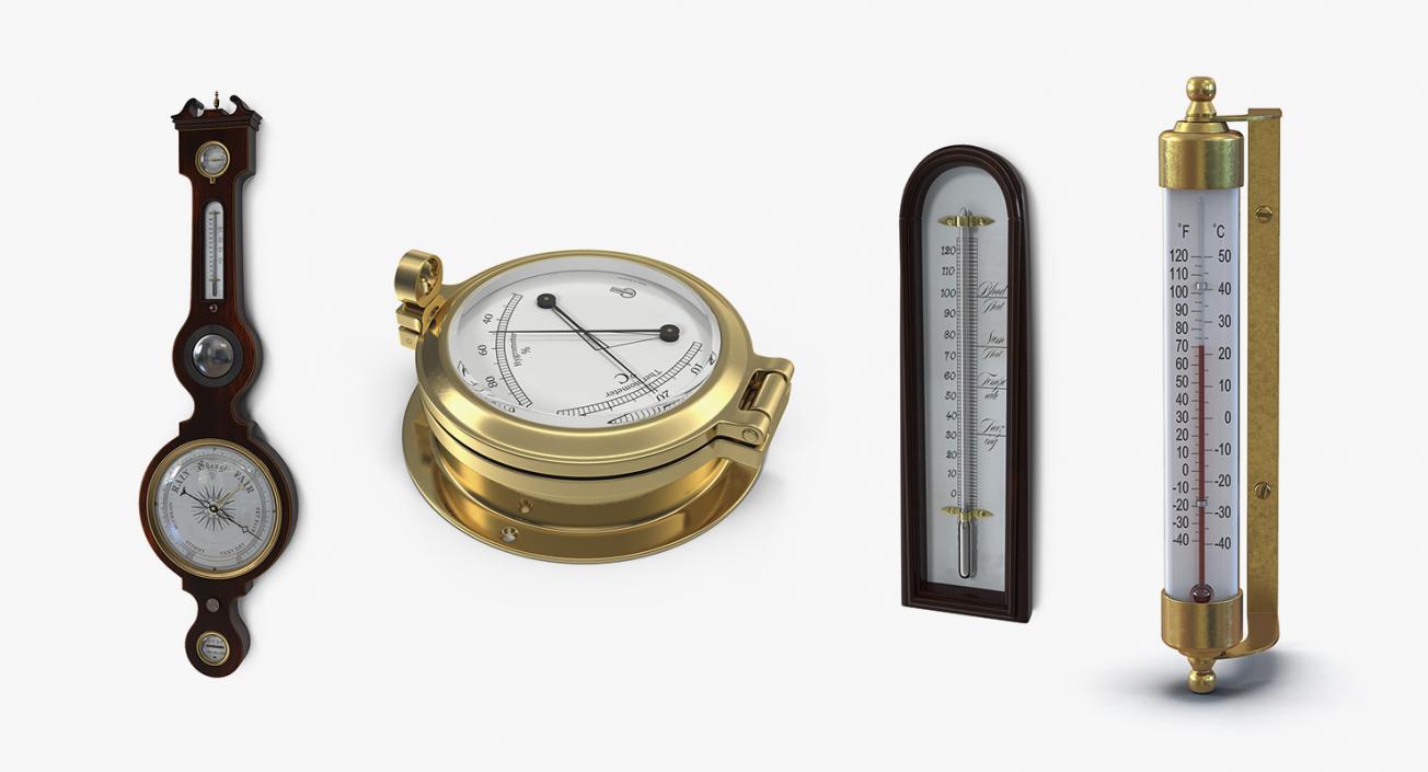 Weather Instruments Collection 2 3D