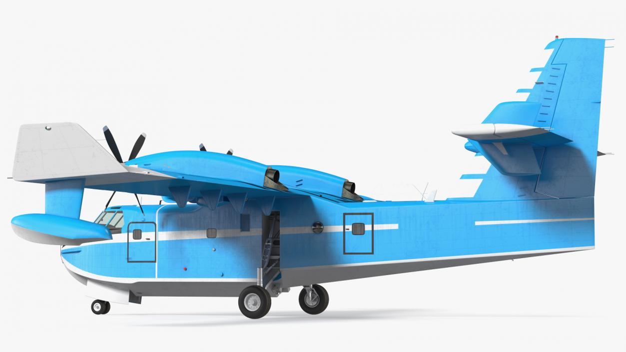 Amphibious Aircraft 3D model