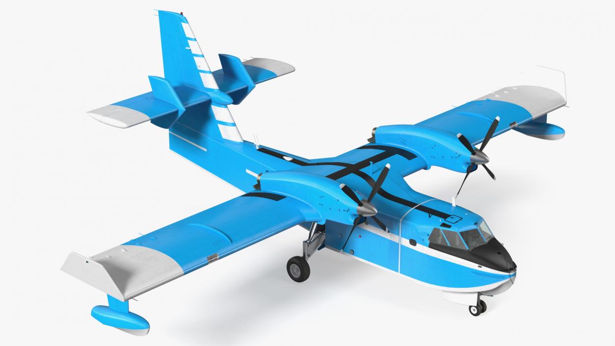 Amphibious Aircraft 3D model