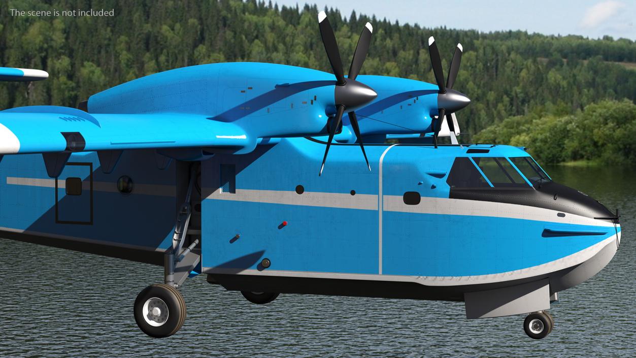 Amphibious Aircraft 3D model