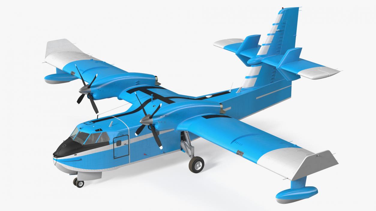 Amphibious Aircraft 3D model