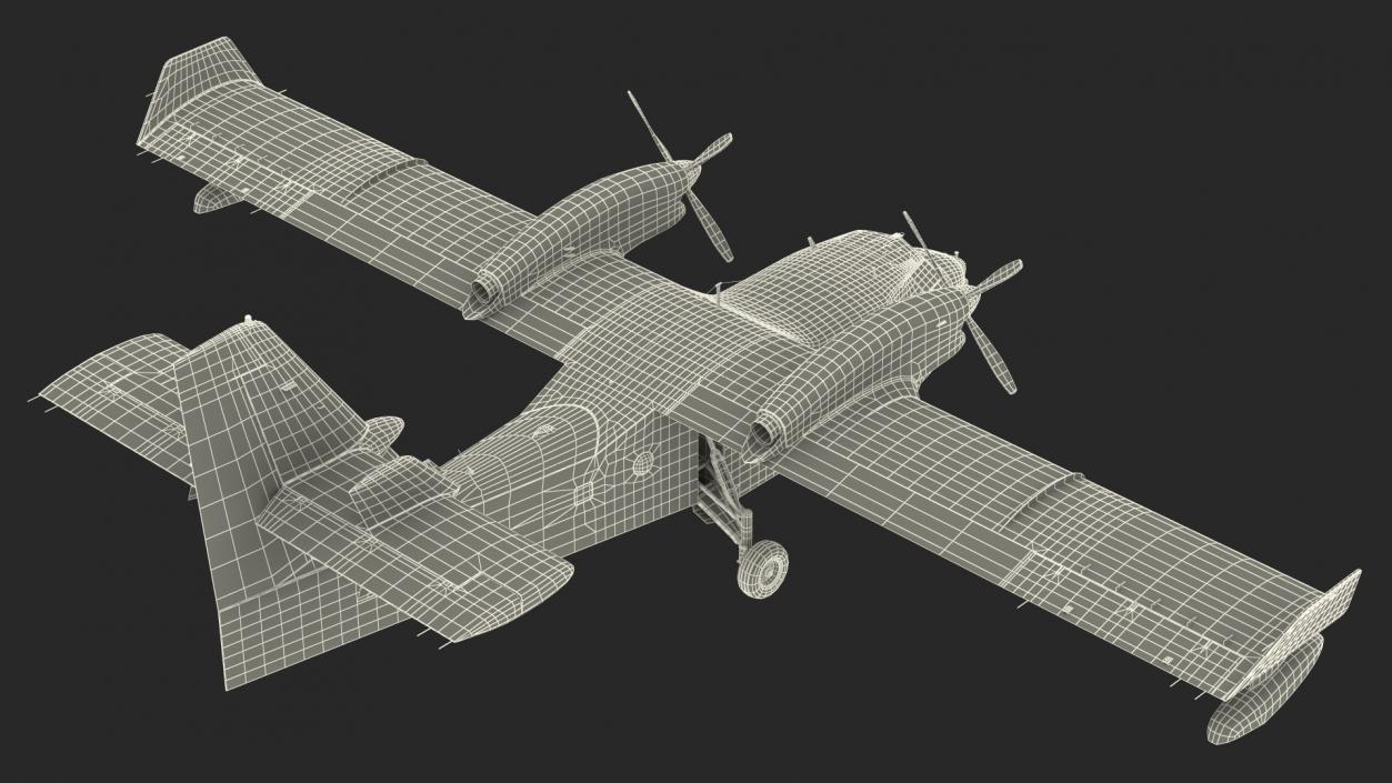 Amphibious Aircraft 3D model