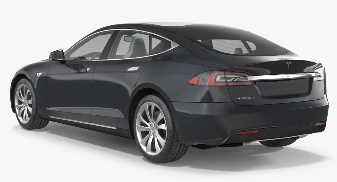 Tesla Model S 75D 2017 3D