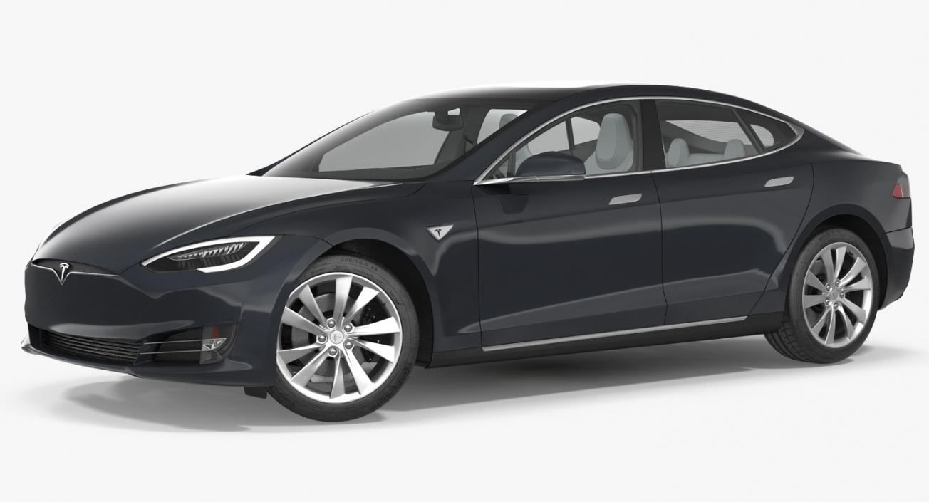 Tesla Model S 75D 2017 3D