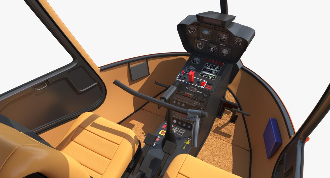 Private Helicopters Big Collection 3D model