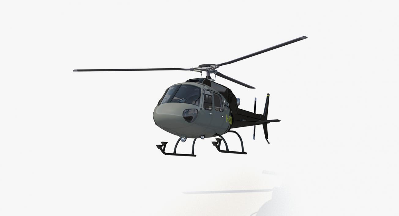 Private Helicopters Big Collection 3D model