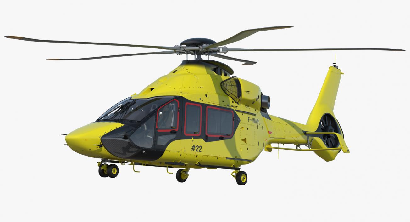 Private Helicopters Big Collection 3D model