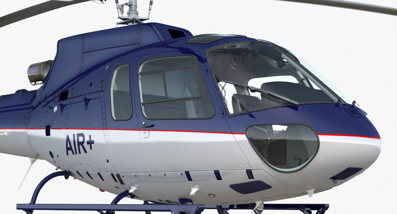 Private Helicopters Big Collection 3D model