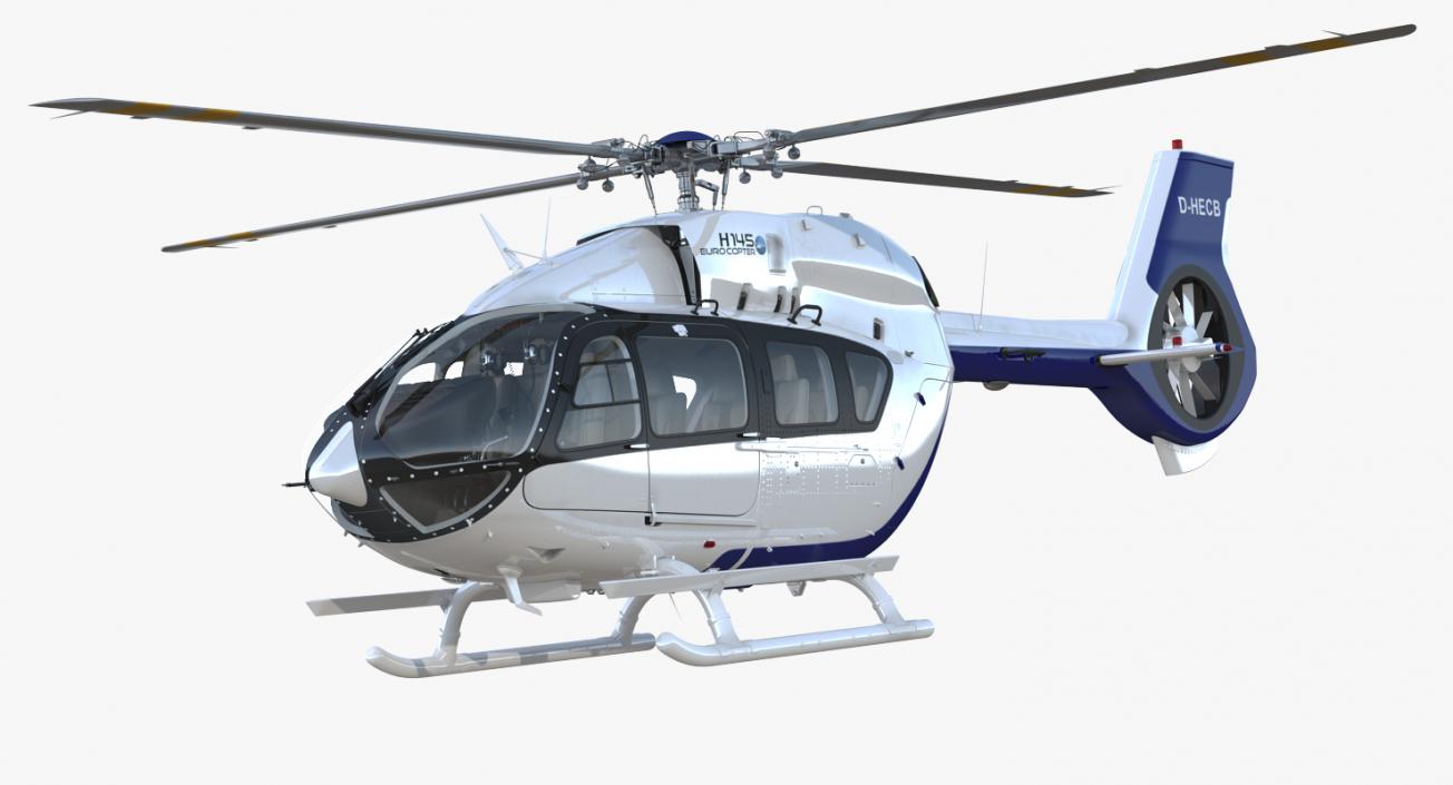 Private Helicopters Big Collection 3D model