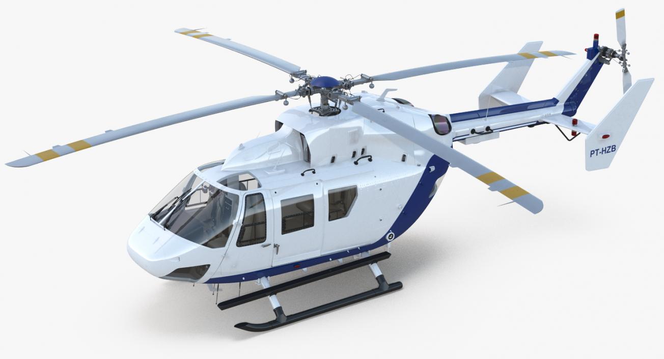 Private Helicopters Big Collection 3D model