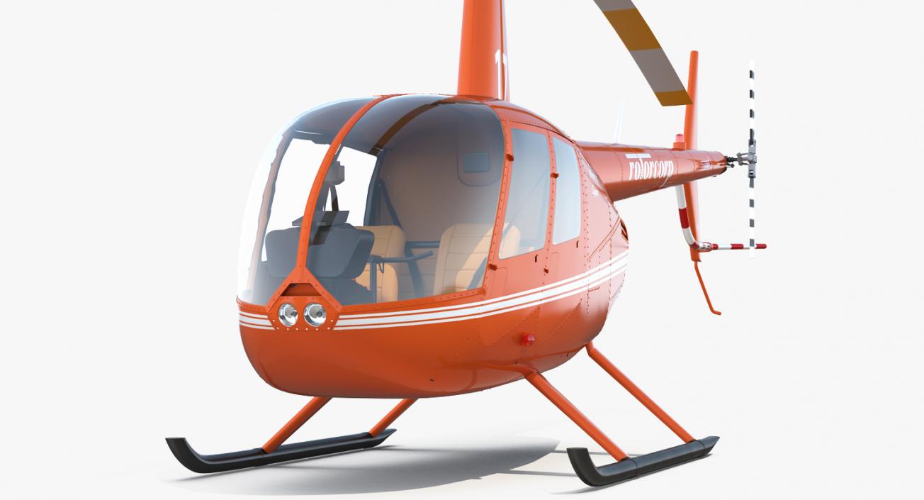 Private Helicopters Big Collection 3D model