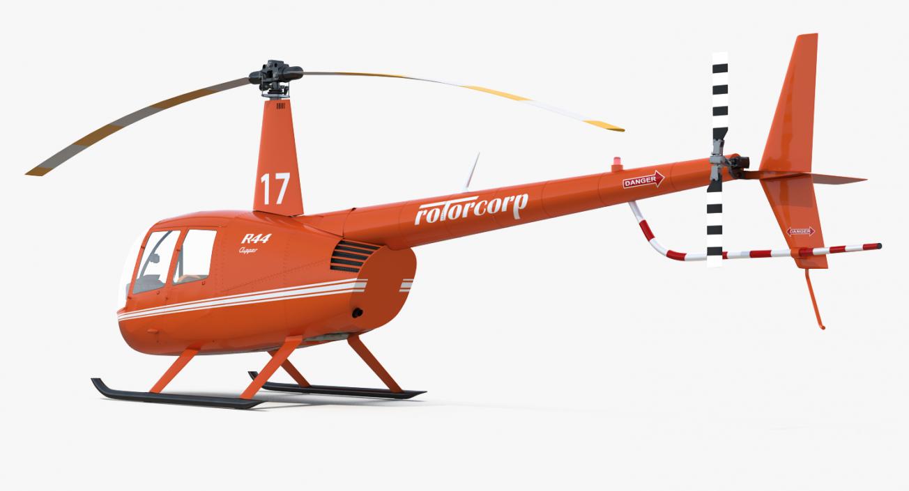 Private Helicopters Big Collection 3D model