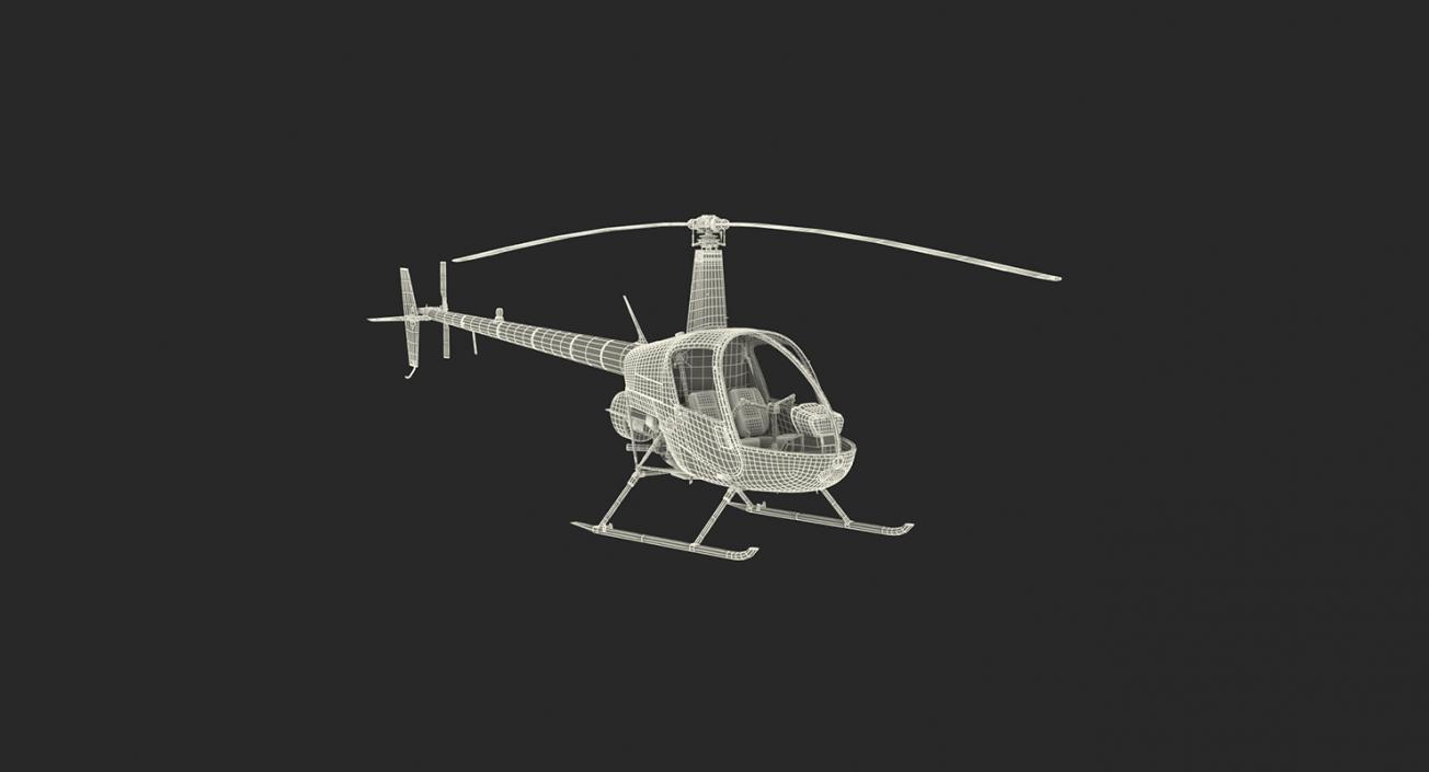 Private Helicopters Big Collection 3D model