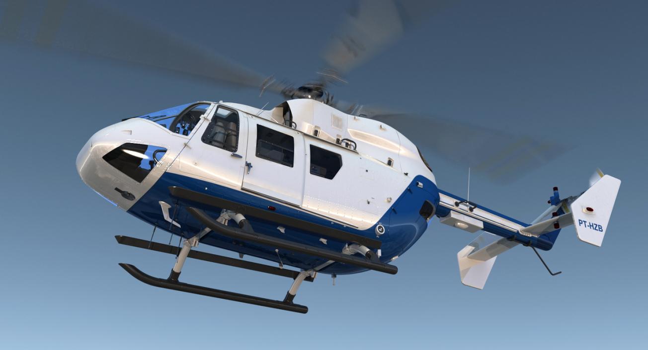 Private Helicopters Big Collection 3D model