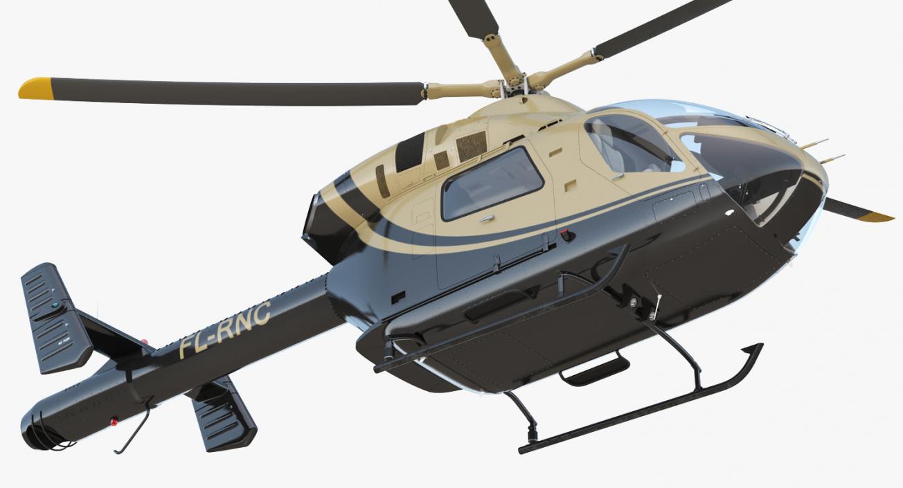 Private Helicopters Big Collection 3D model