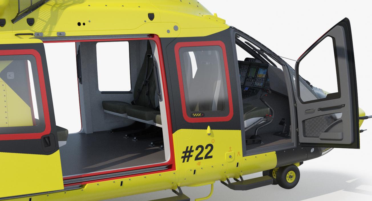 Private Helicopters Big Collection 3D model