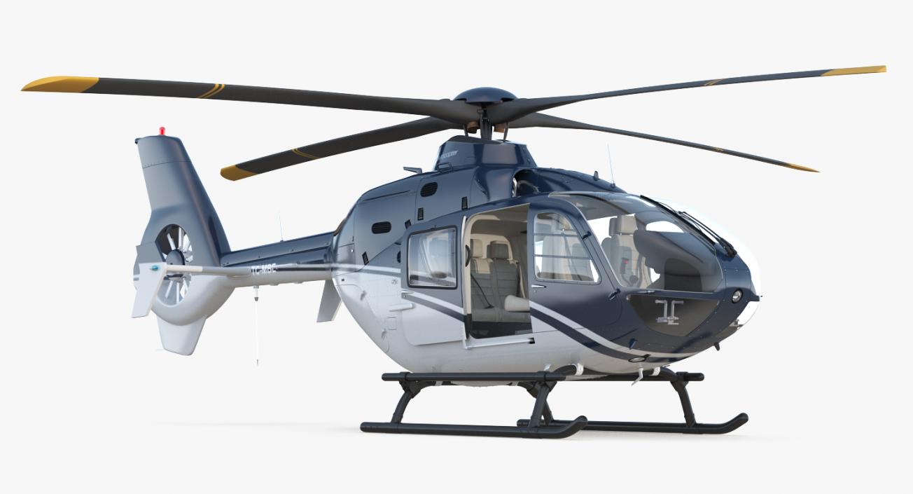 Private Helicopters Big Collection 3D model