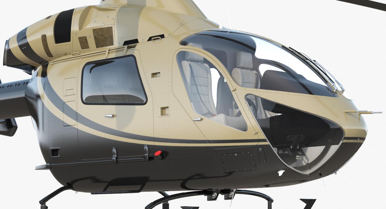 Private Helicopters Big Collection 3D model