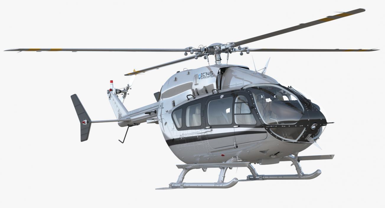 Private Helicopters Big Collection 3D model