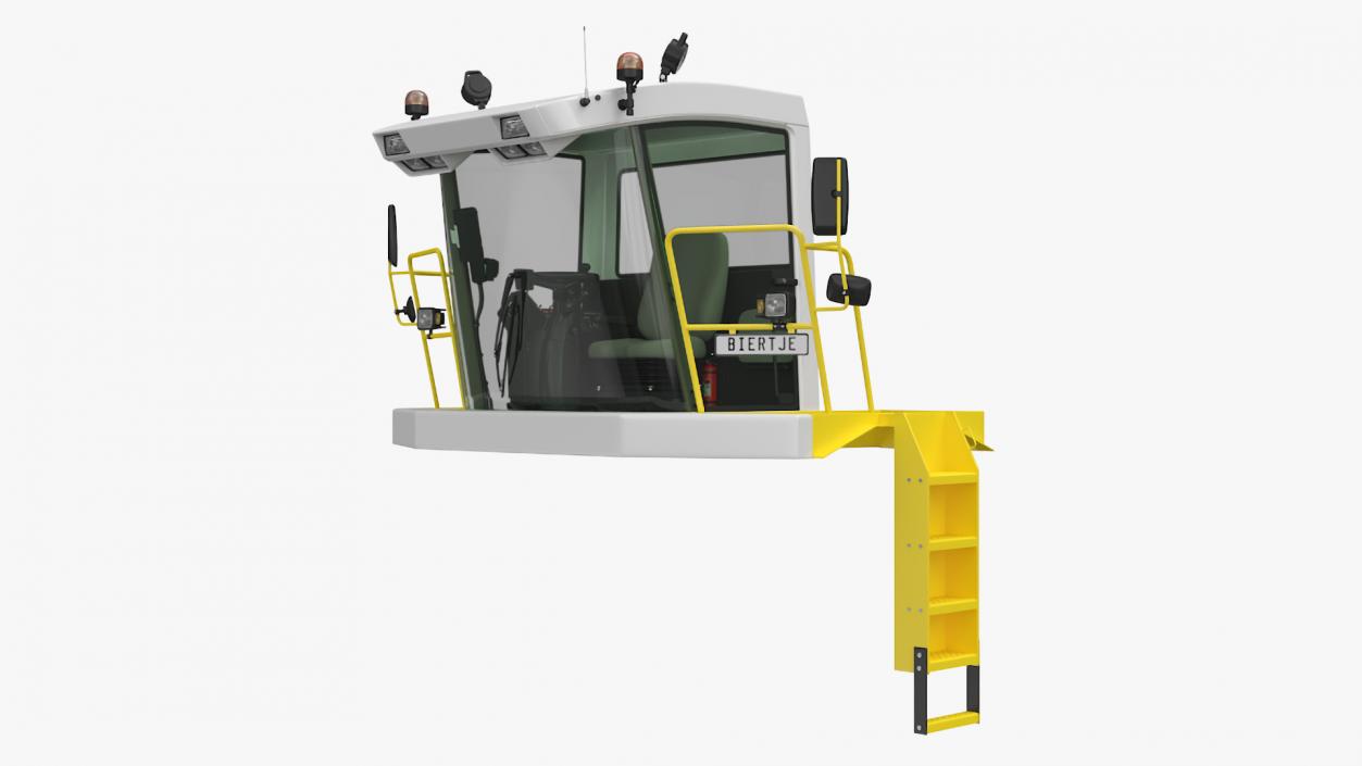 3D Harvester Cab model