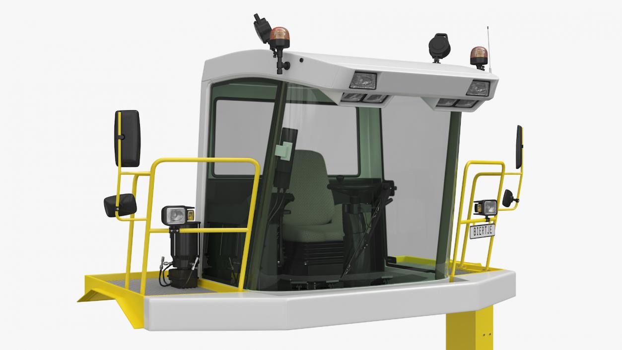 3D Harvester Cab model