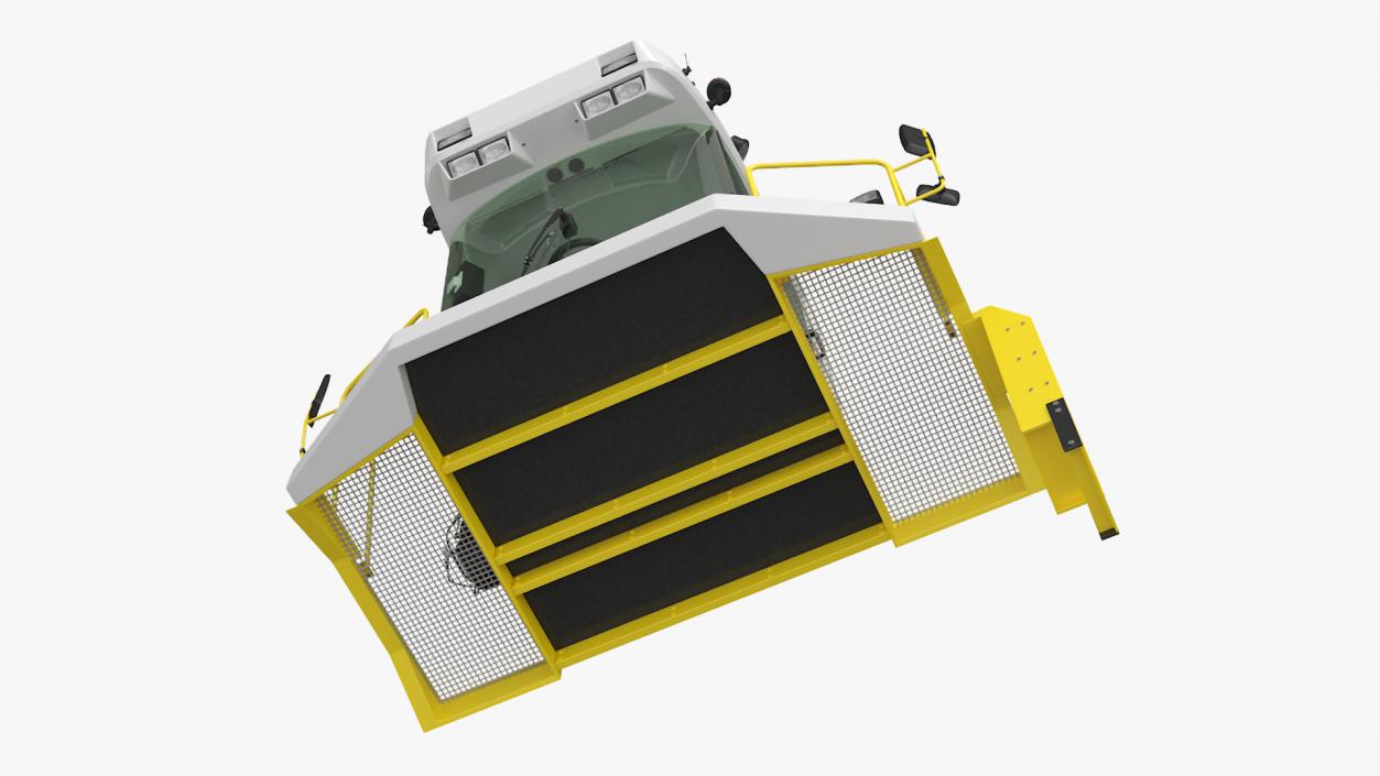 3D Harvester Cab model