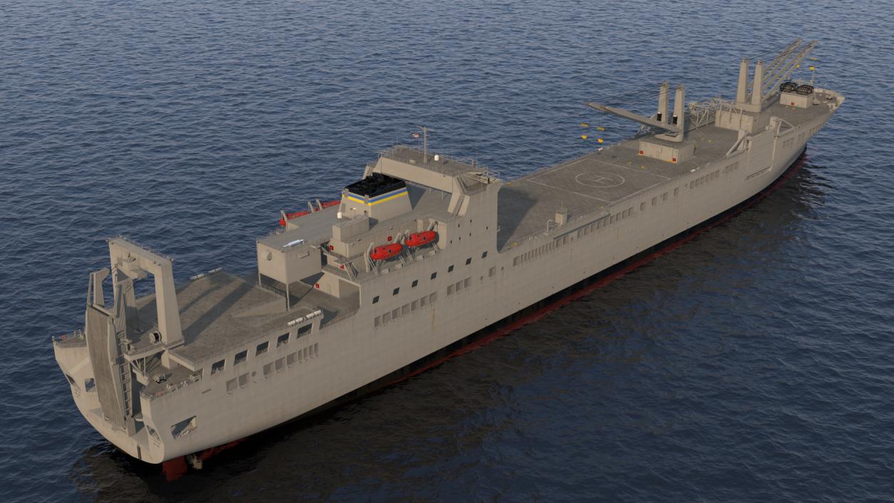 3D USNS Bob Hope model