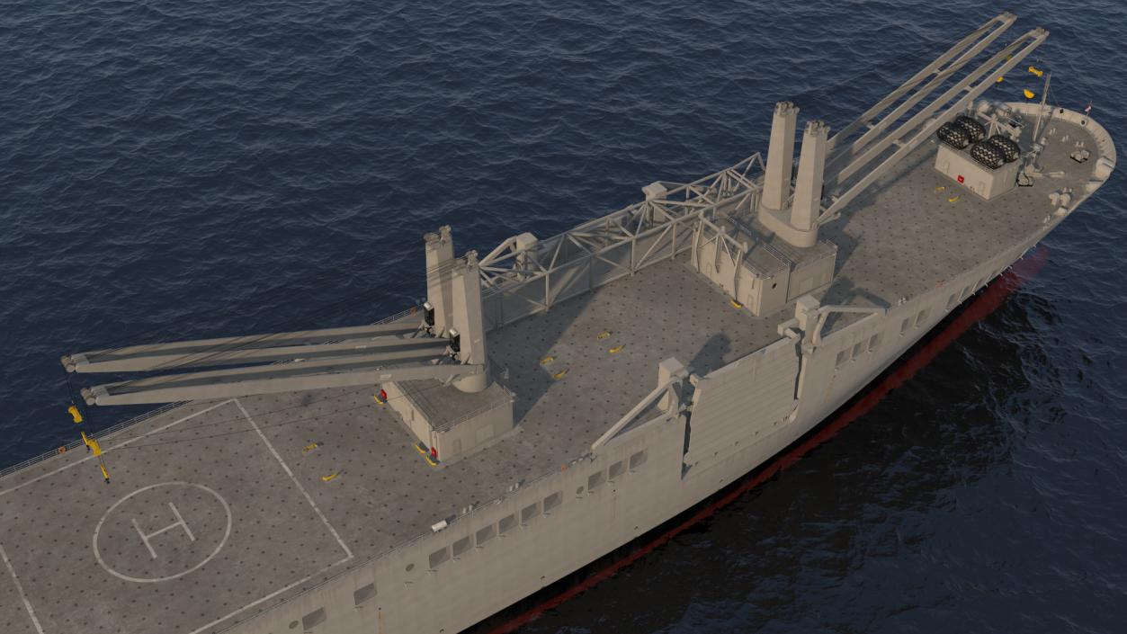 3D USNS Bob Hope model