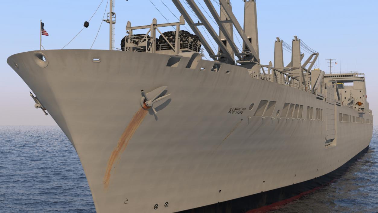 3D USNS Bob Hope model