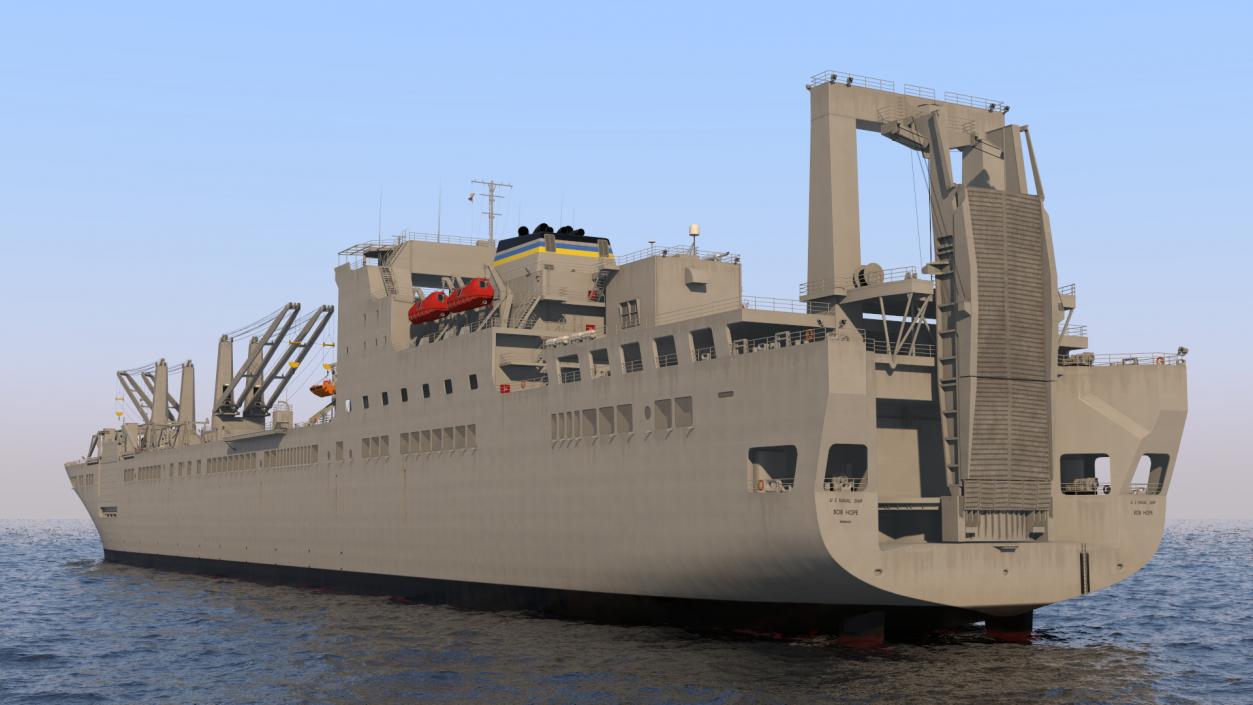 3D USNS Bob Hope model