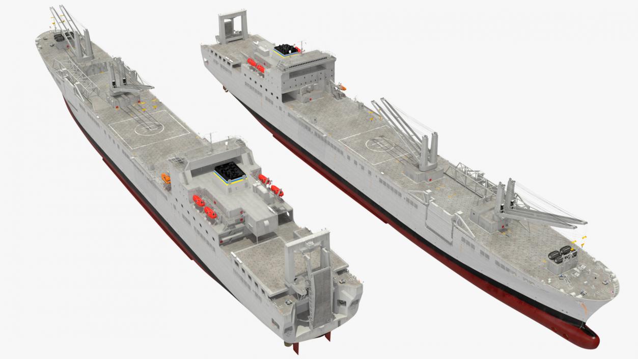 3D USNS Bob Hope model