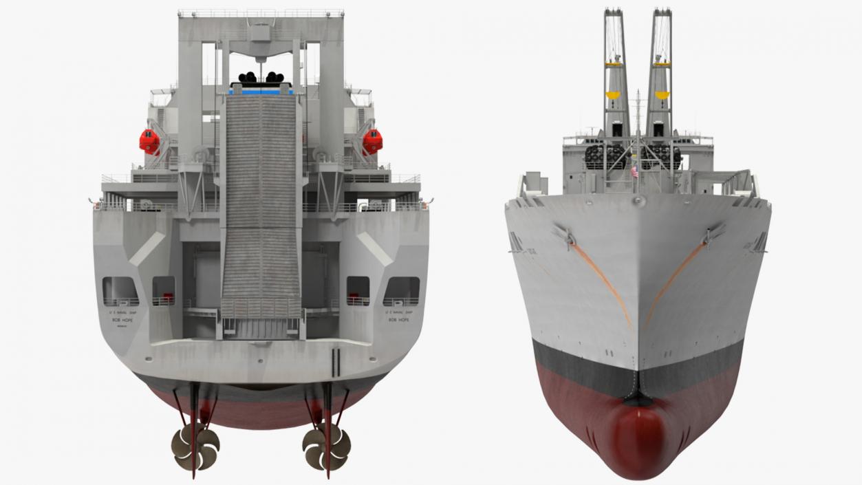 3D USNS Bob Hope model