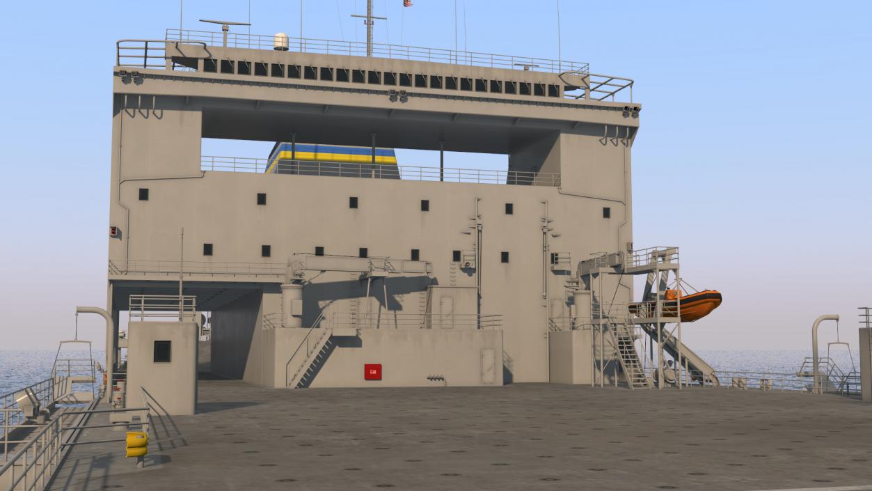 3D USNS Bob Hope model