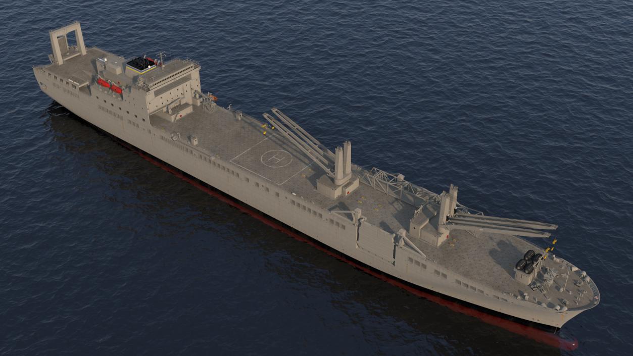 3D USNS Bob Hope model