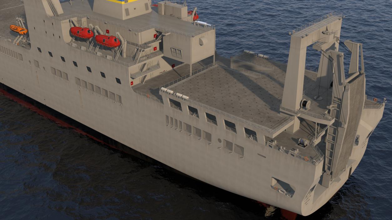 3D USNS Bob Hope model