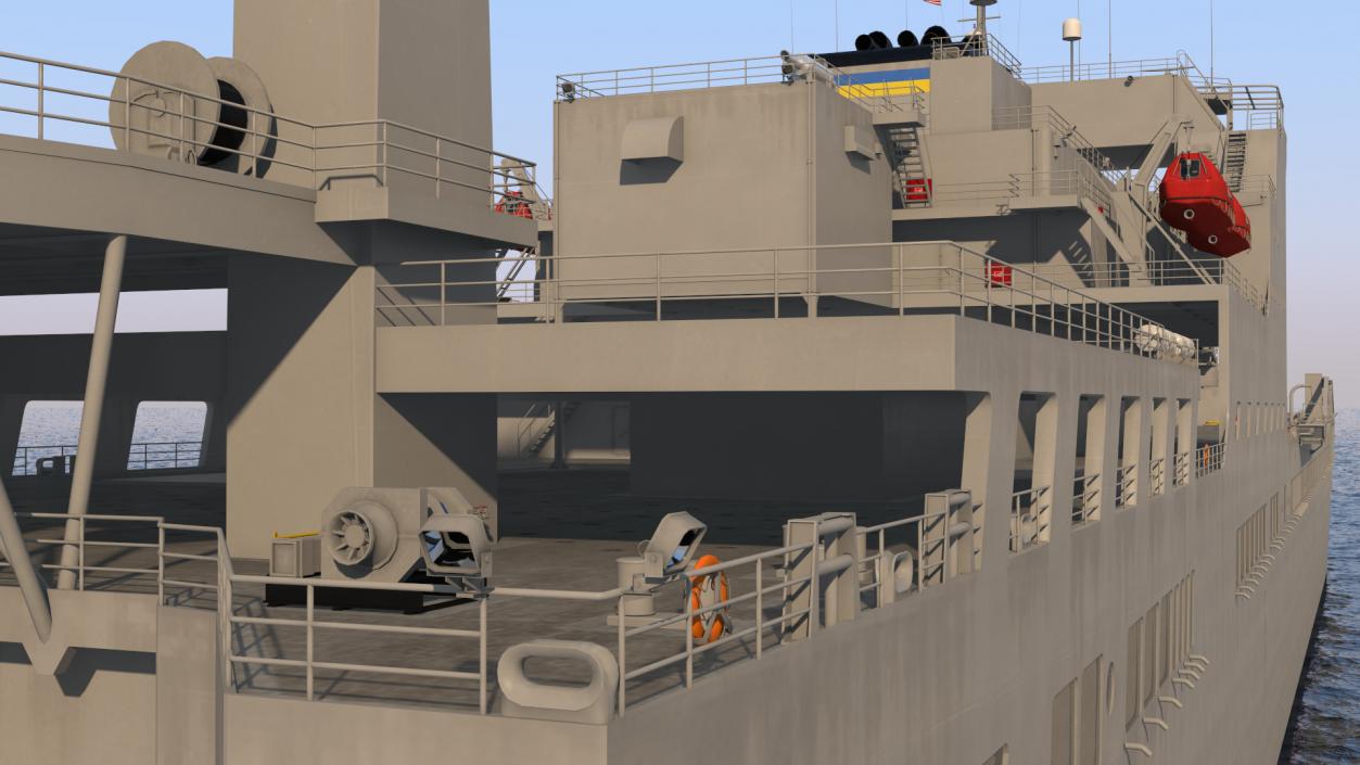 3D USNS Bob Hope model