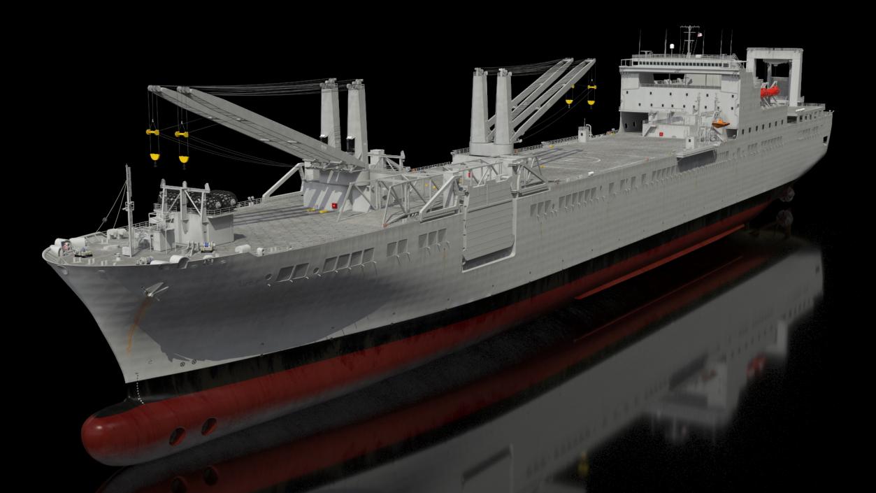 3D USNS Bob Hope model