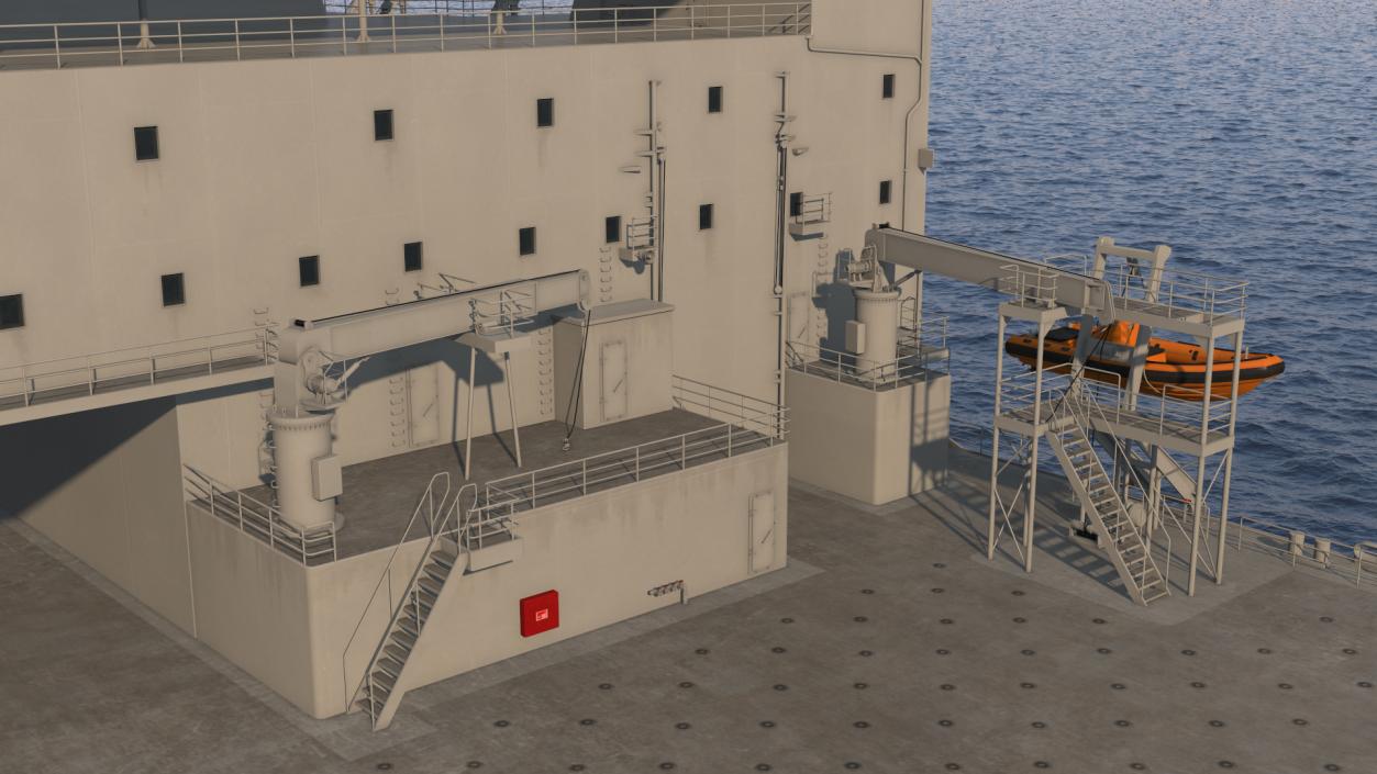 3D USNS Bob Hope model