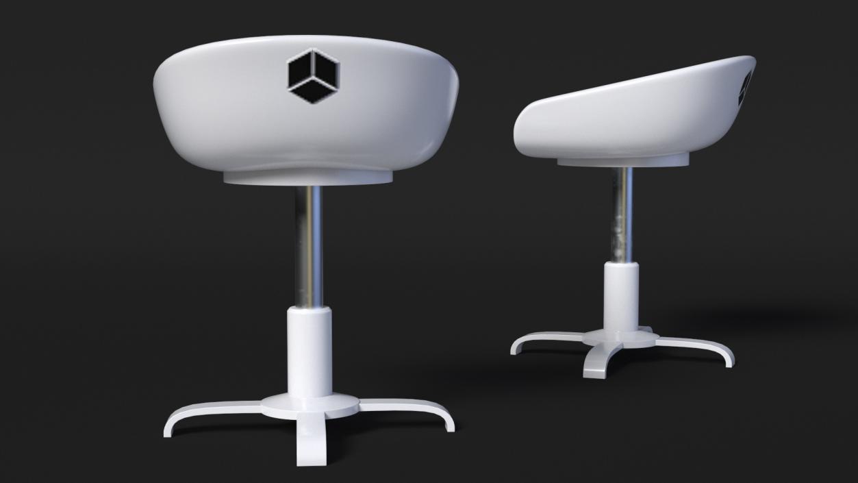 Modern Swivel Sci fi Office Chairs 3D model