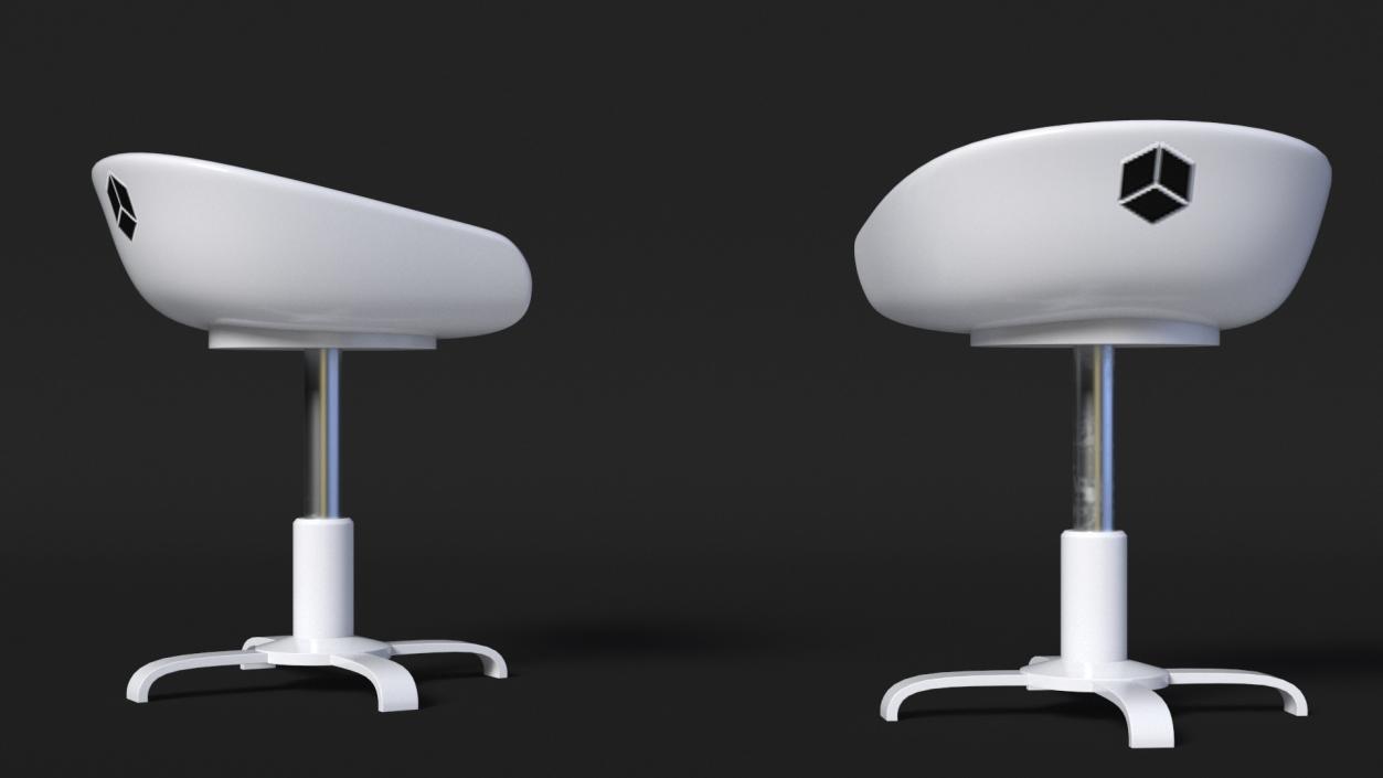 Modern Swivel Sci fi Office Chairs 3D model